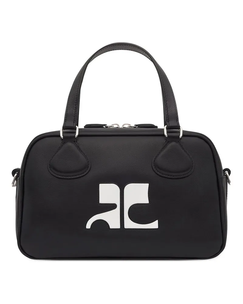 Courrèges Reedition Bowling Bag Schwarz