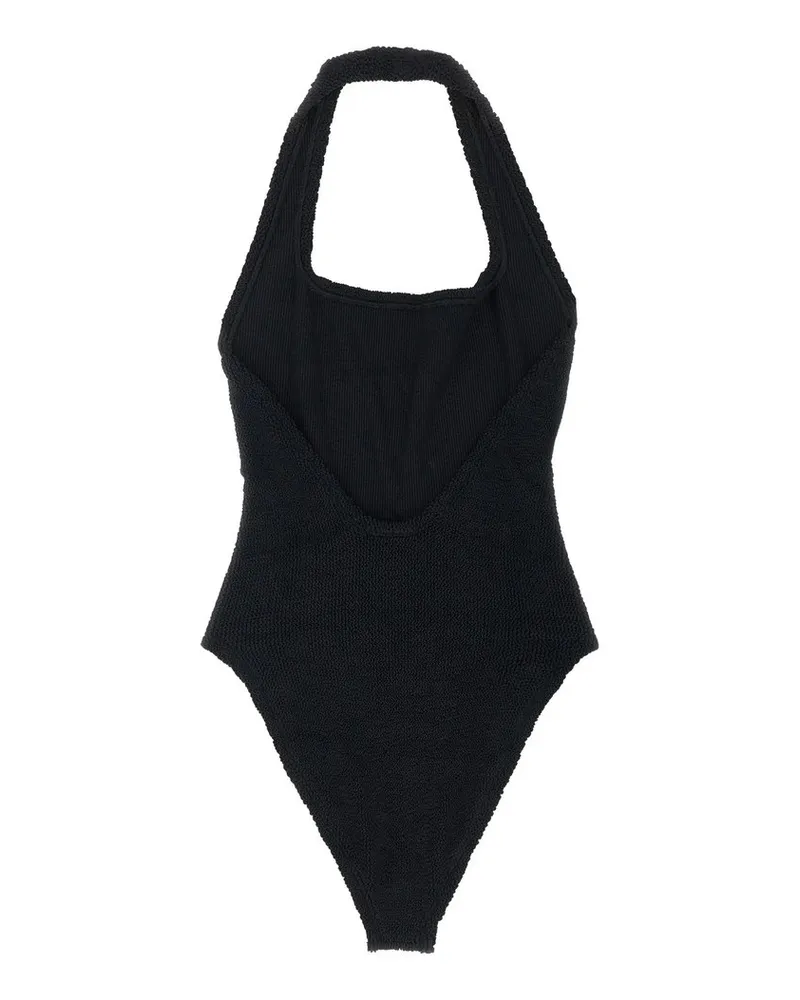 Hunza G Sandy Swim Crinkle Schwarz