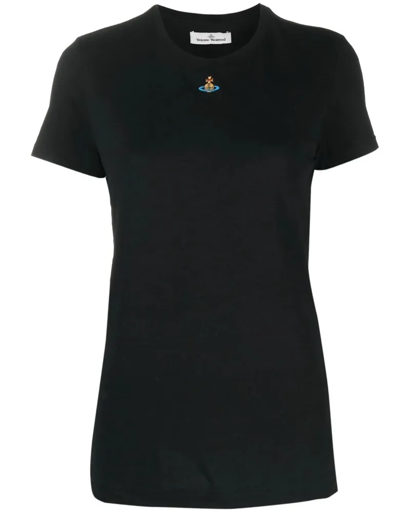 Vivienne Westwood Orb Peru` t Shirt Schwarz