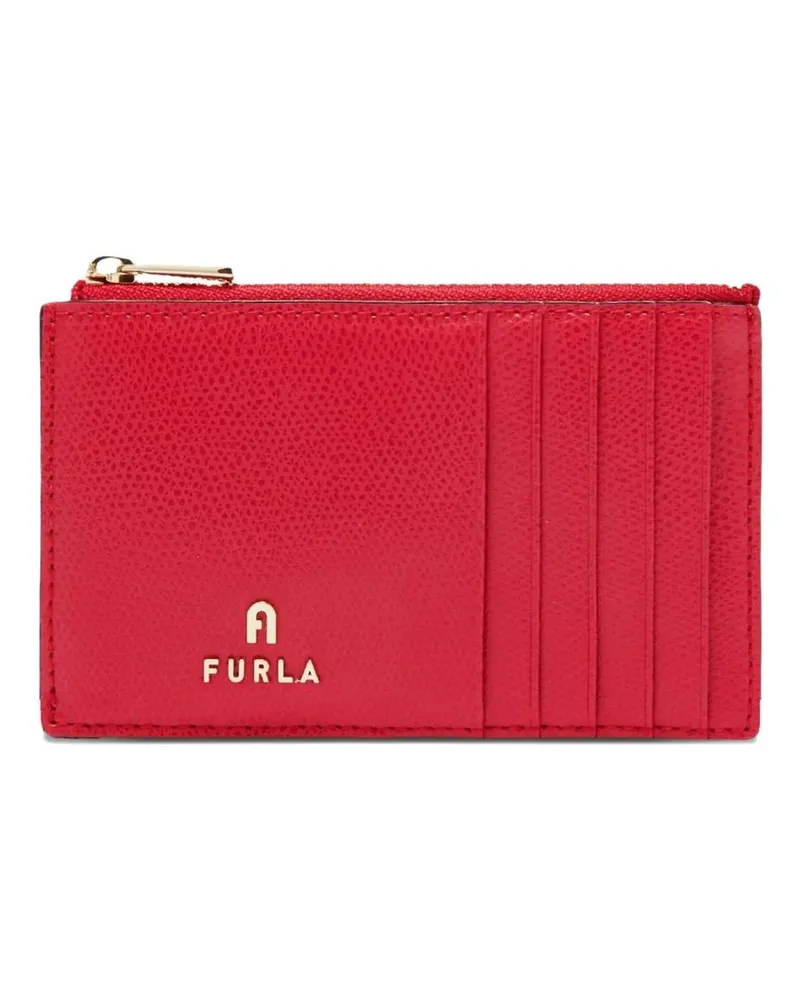 Furla Camelia m Zipped Card Case Rot