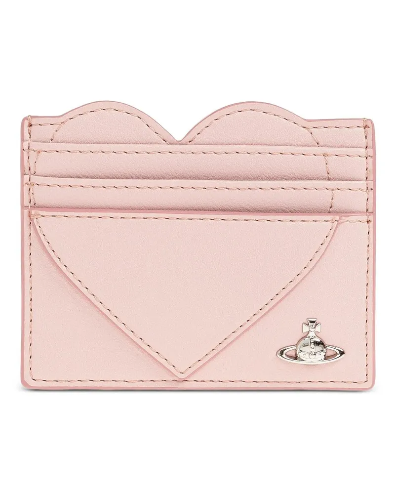 Vivienne Westwood Heart Card Holder Rose