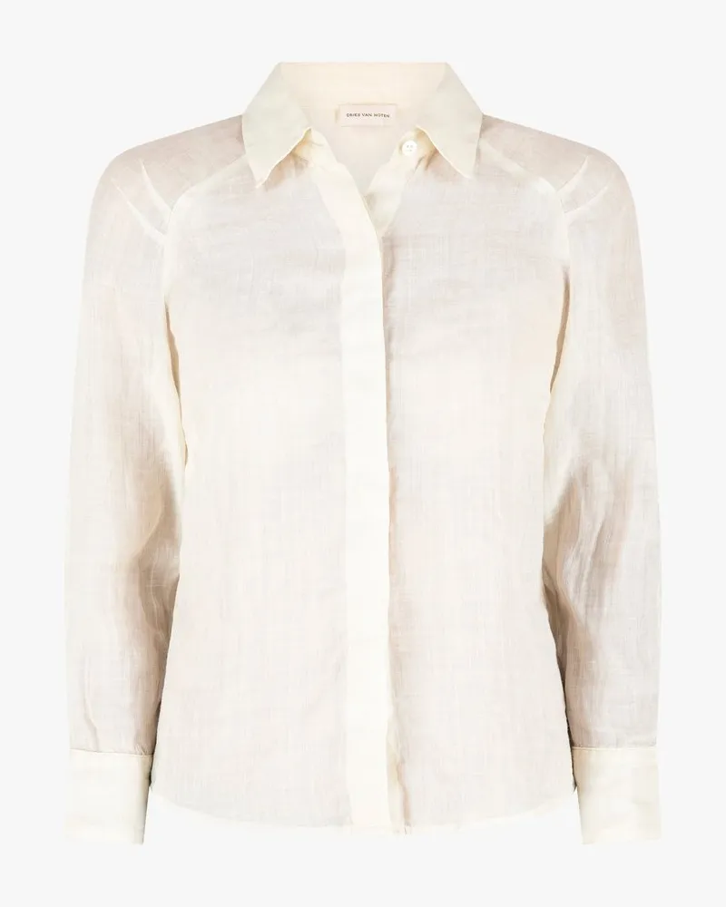 Dries van Noten Clavinia 3112 W.w.shirt Ivo Weiß