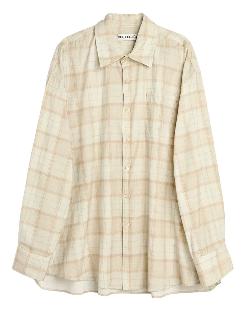Our Legacy Borrowed Shirt M4262bsc Beige