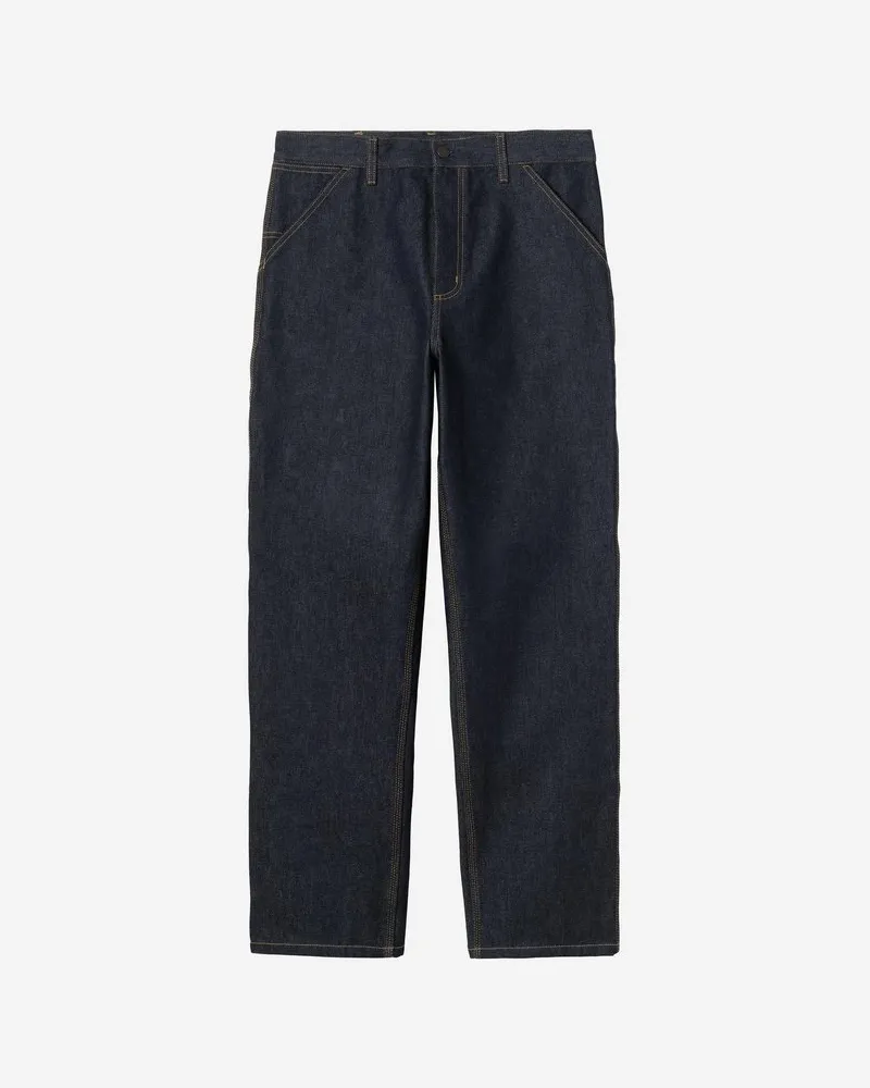 Carhartt WIP Single Knee Pant Blau