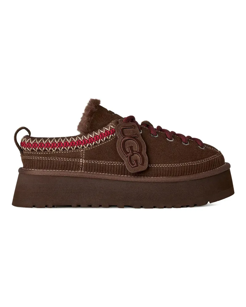UGG Heritage Lace up Slipper Braun
