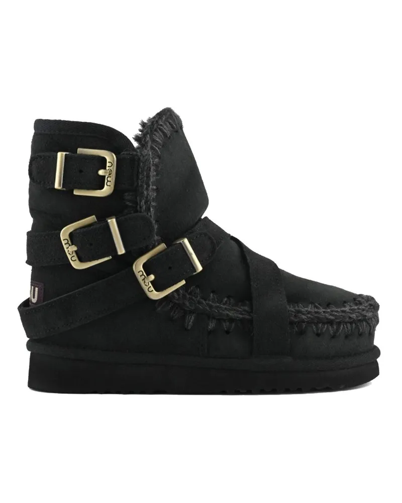 Mou Eskimo 18 Buckle Straps Schwarz