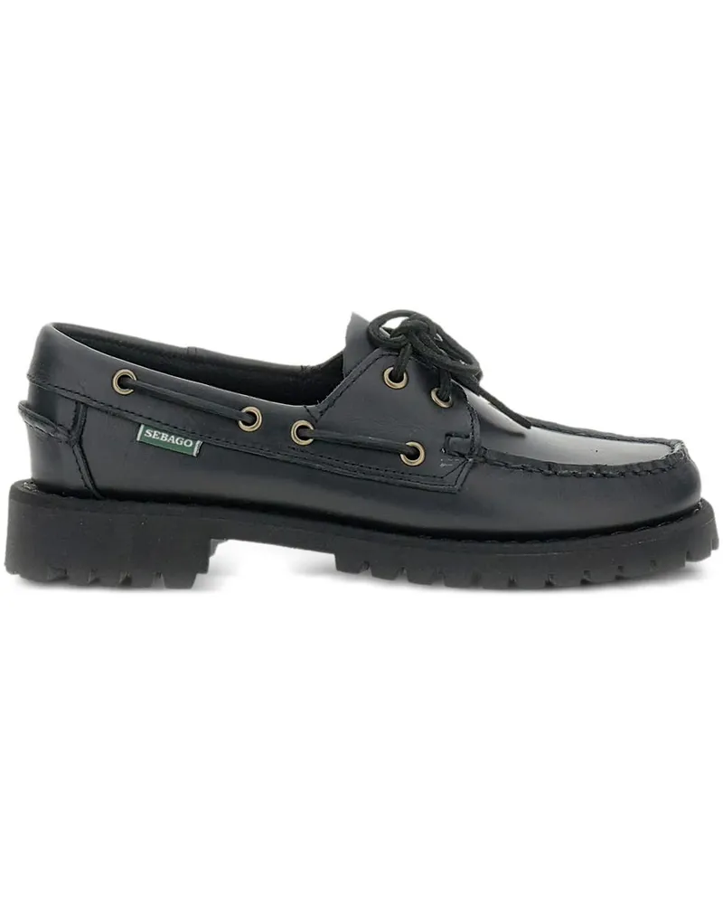 Sebago Ranger Waxy Woman Schwarz