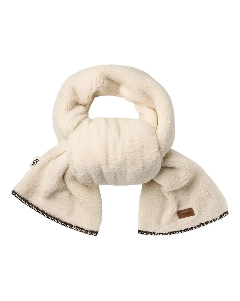 UGG braid Scarf Weiß
