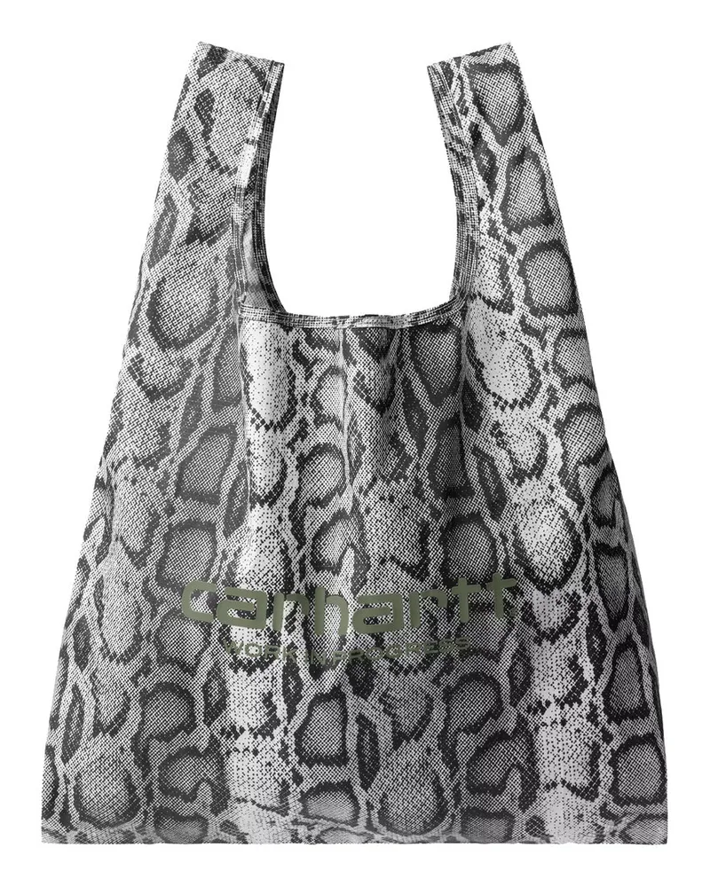 Carhartt WIP Snake Camo Shopping Bag Rot