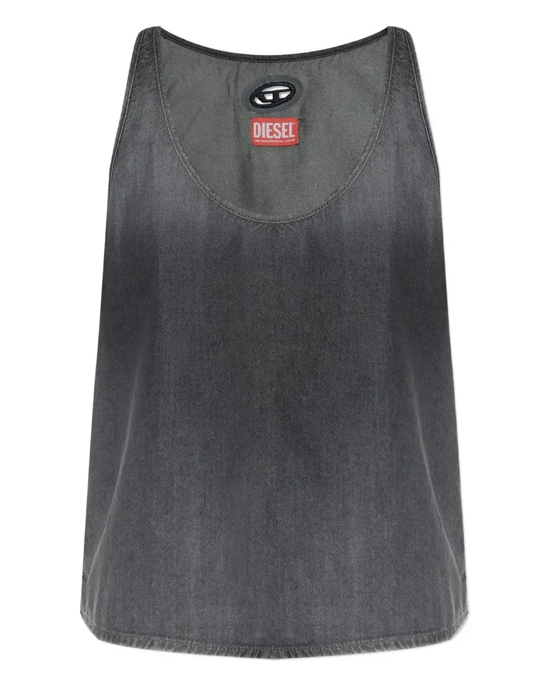 Diesel De-misy-s Top Schwarz