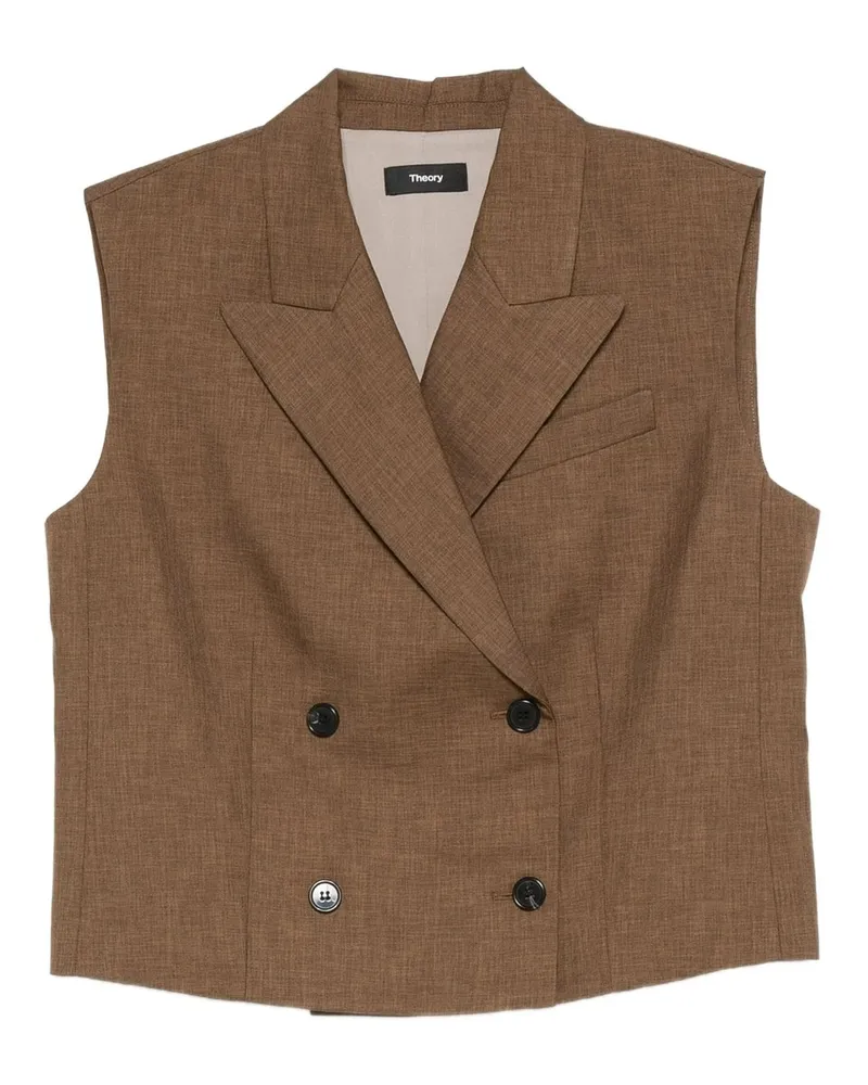 Theory Peak db Vest.city tw Braun