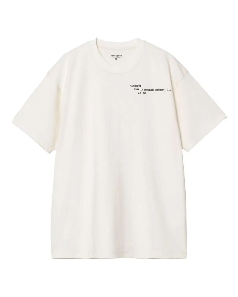 Carhartt WIP Punched T-shirt Beige