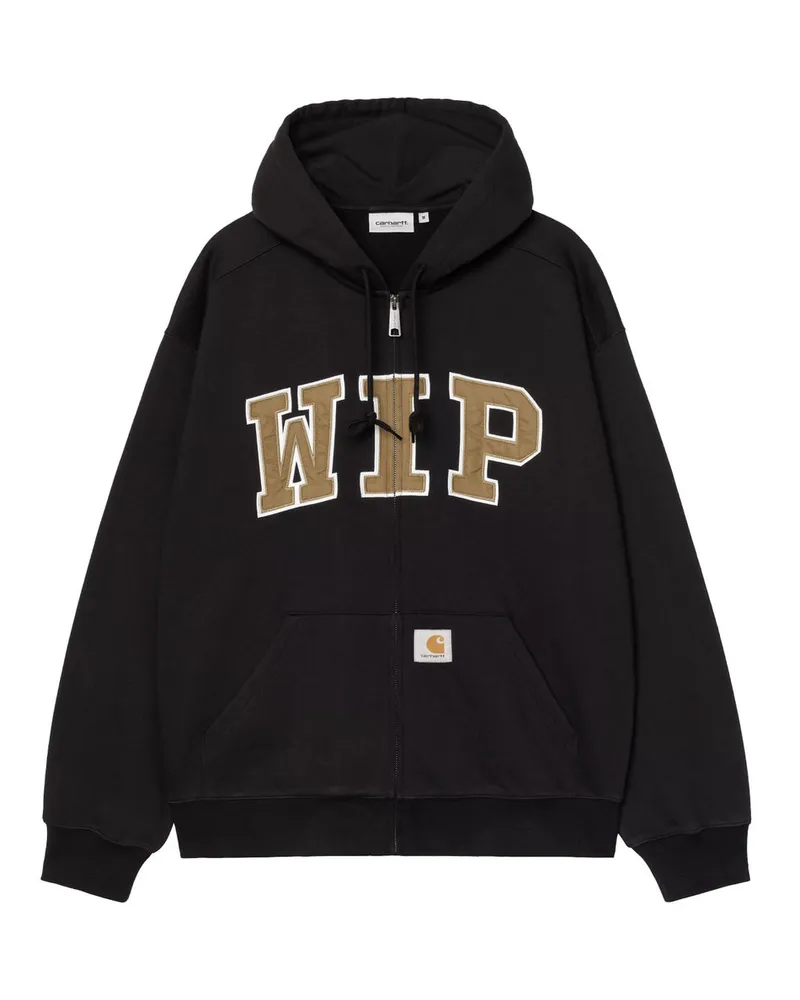 Carhartt WIP Hooded Wip Sweat Jacket Schwarz