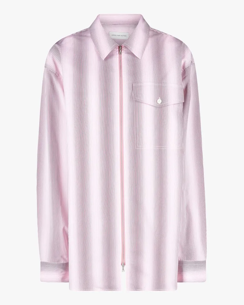 Dries van Noten Croomson 3063 M.w.shirt Pin Rose
