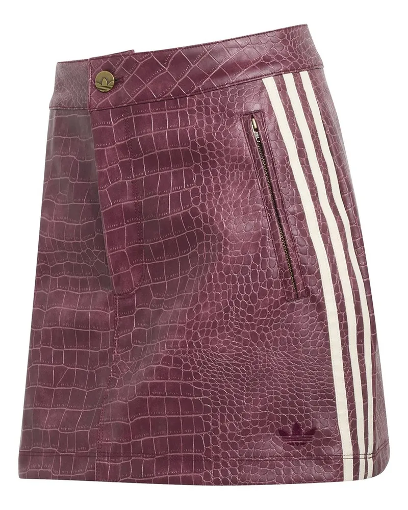 adidas Leather Skirt Bordeaux Braun