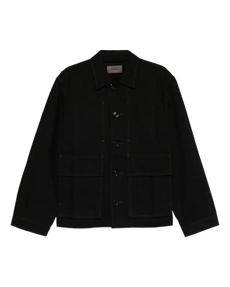 Christophe Lemaire Boxy Jacket Schwarz