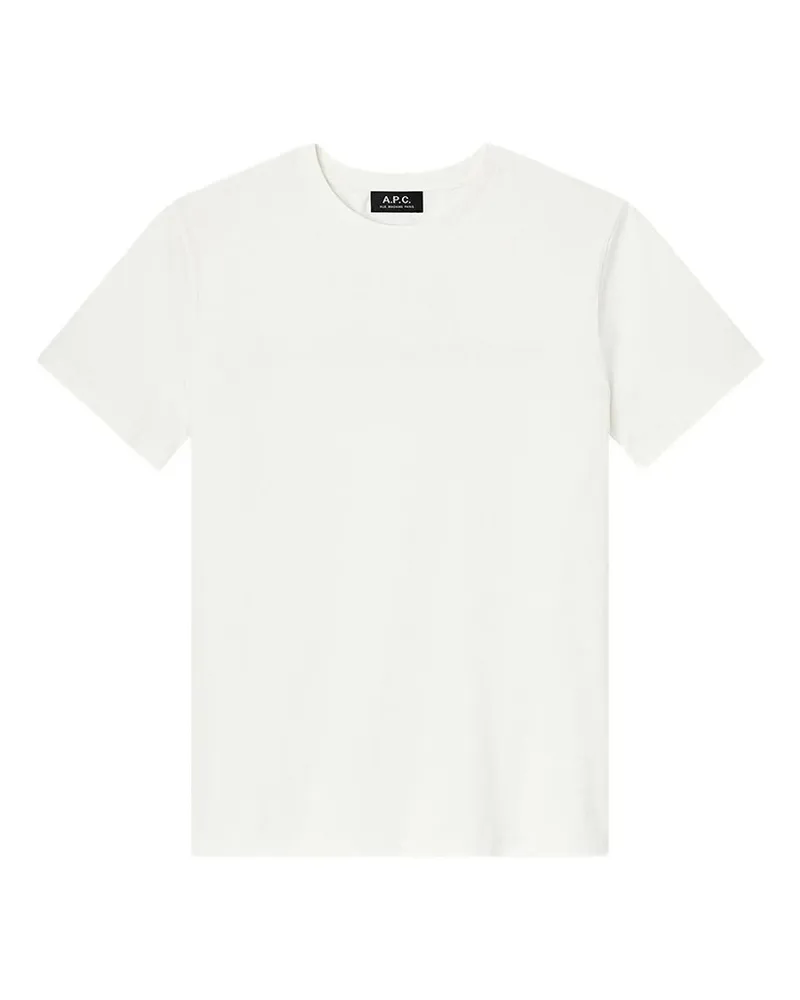 A.P.C. Tshirt Manche Courte Apc Printemps26 Weiß