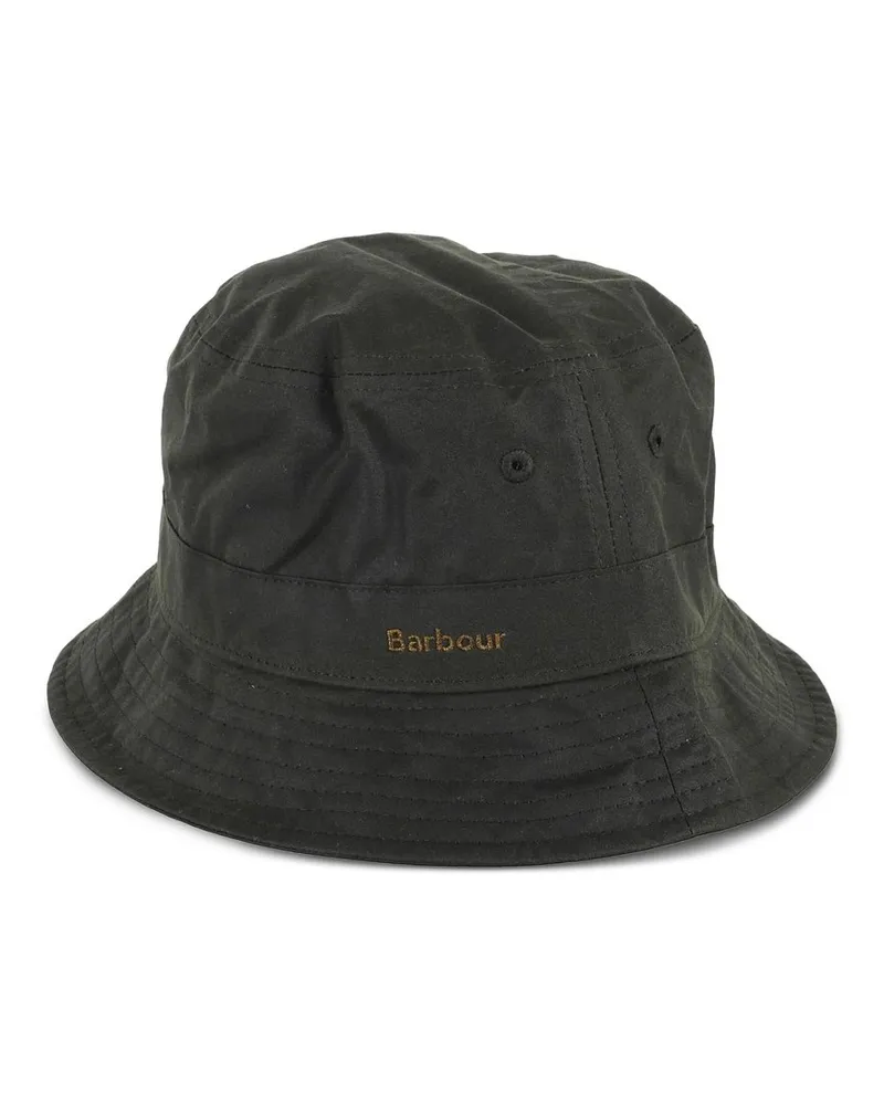 Barbour Belsay Wax Sports Hat Grün