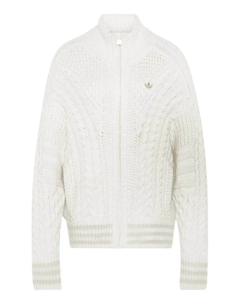 adidas Knit fb Tracktop Bianco Weiß