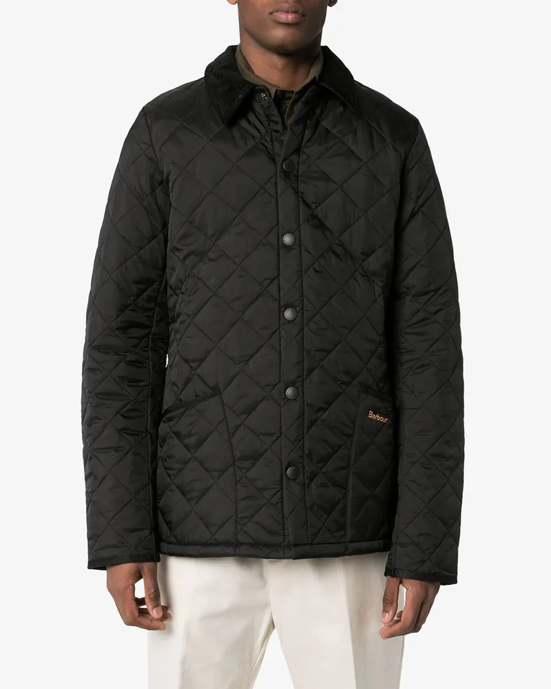Barbour Heritage Liddesdale Quilt Mqu0240bk11 Schwarz