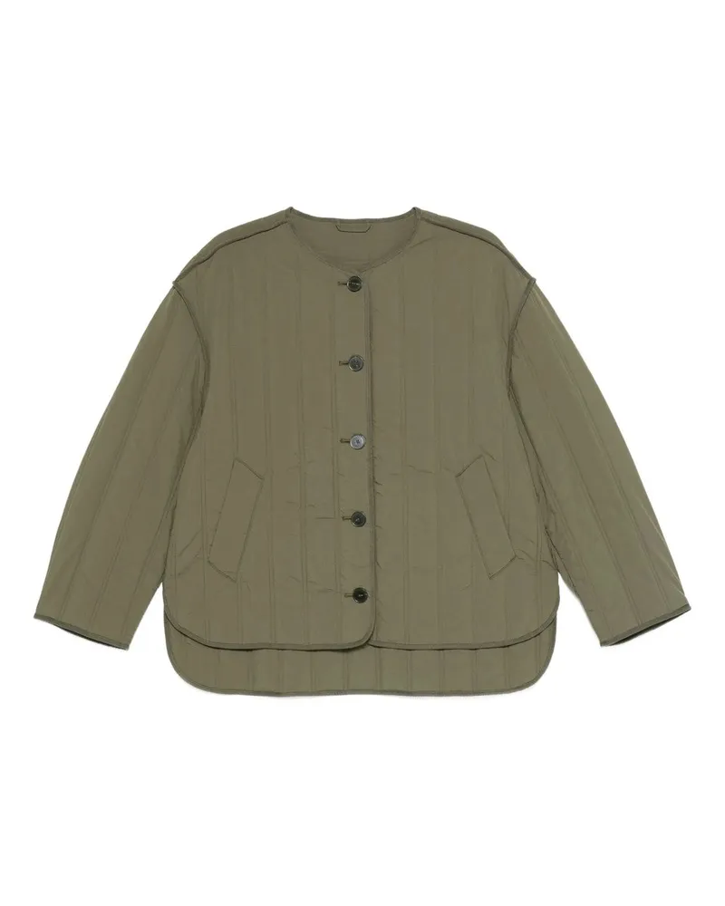 Closed Quilted Jacket Grün