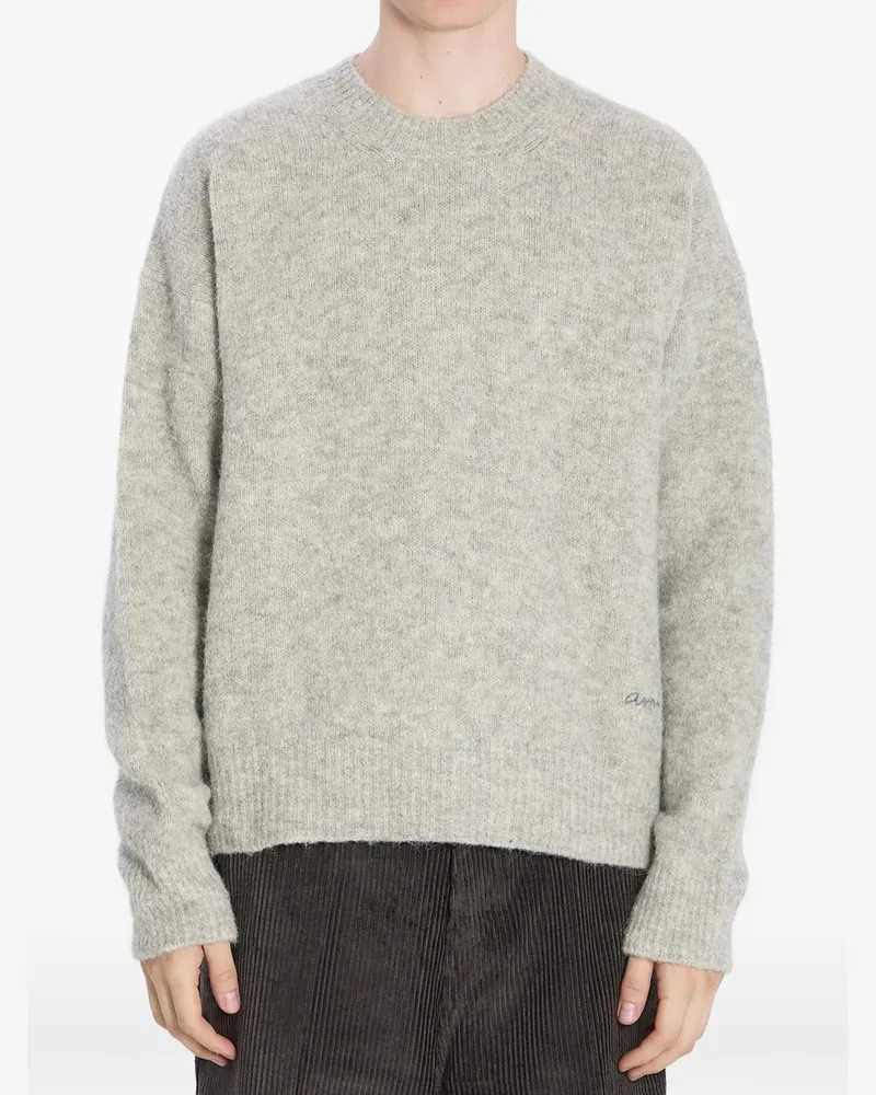 AMI Paris Sweater Ami Grau