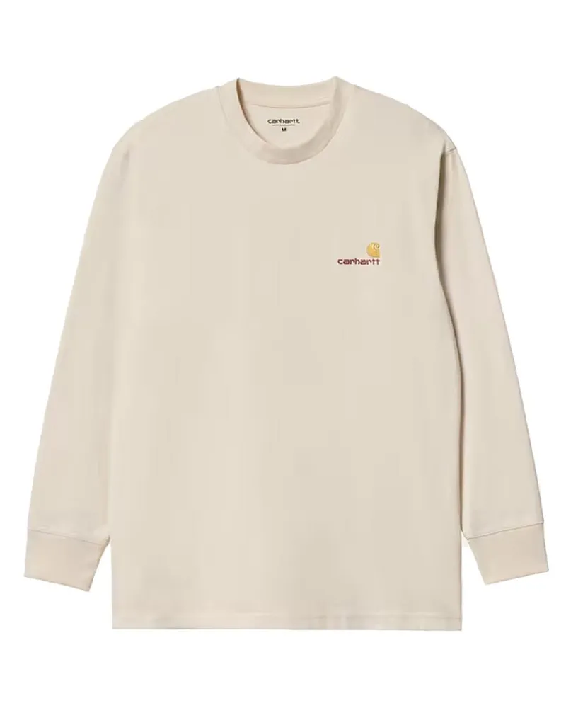 Carhartt WIP American Script T-shirt Beige