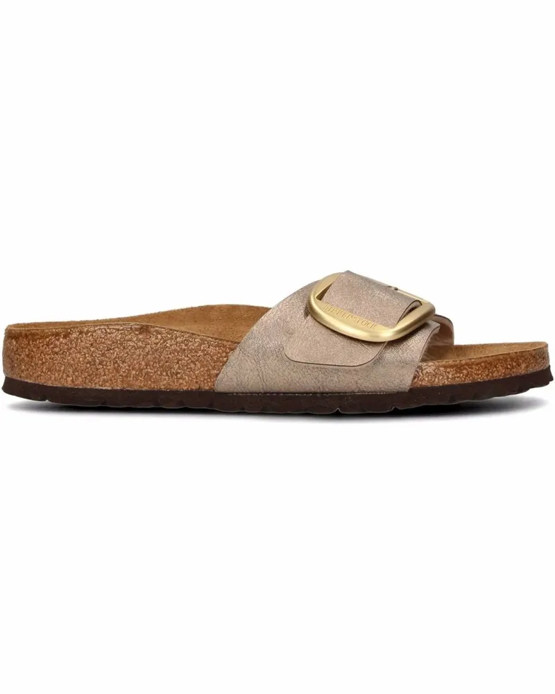 Birkenstock Madrid Big Buckle Graceful Taupe, Birko Flor Grau