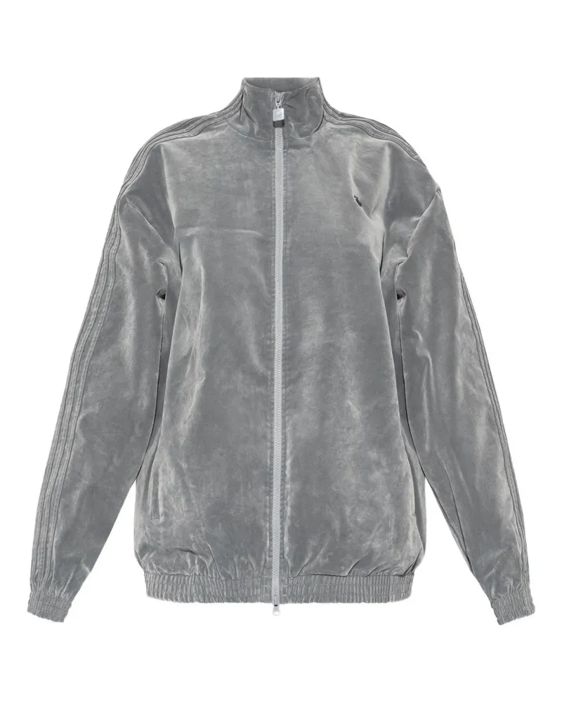 adidas fb os Track Top Grau
