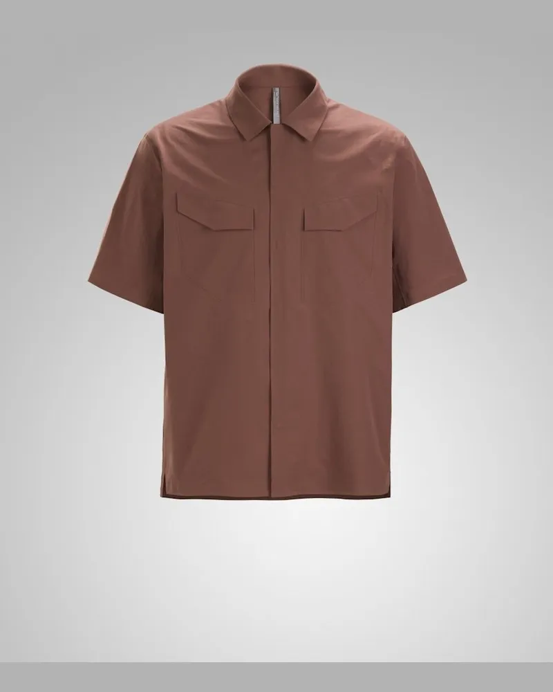 Arc'teryx Veilance Field ss Shirt m Braun