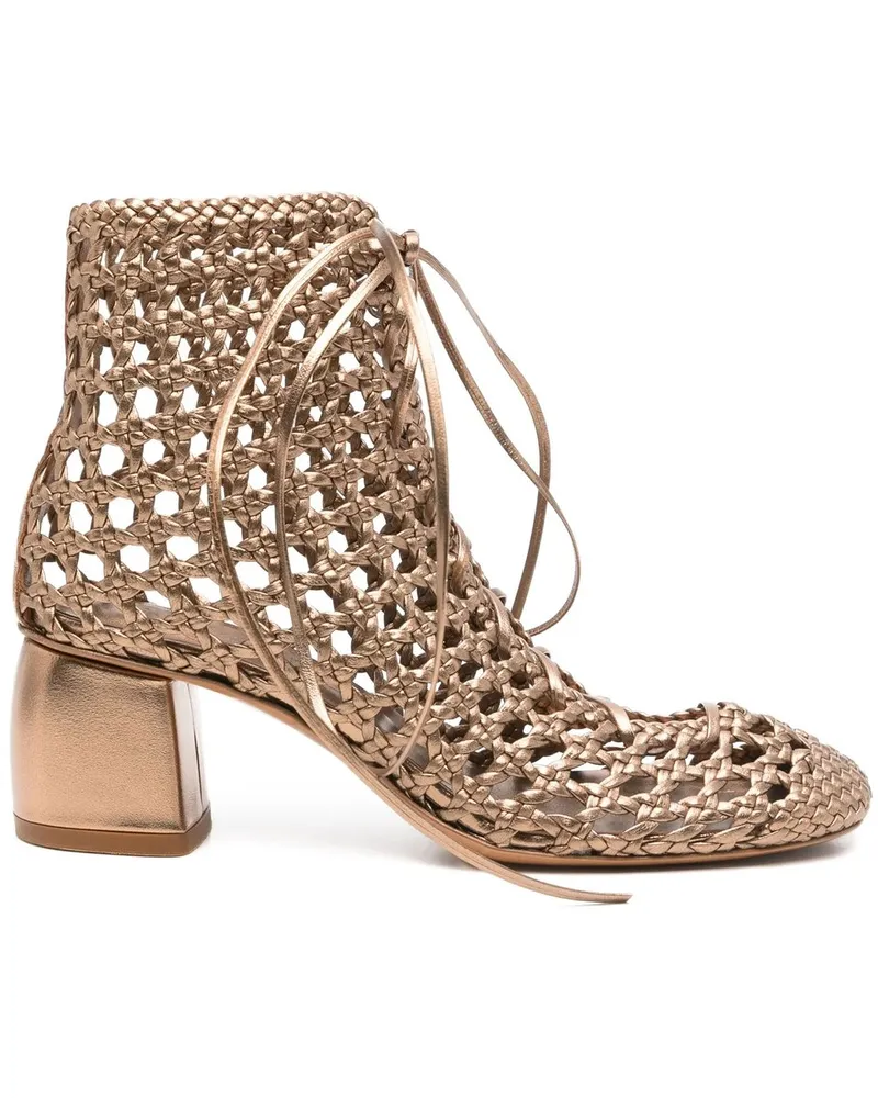 forte_forte my Penelope"stivaletto Chic Intrecciato a Mano Gold