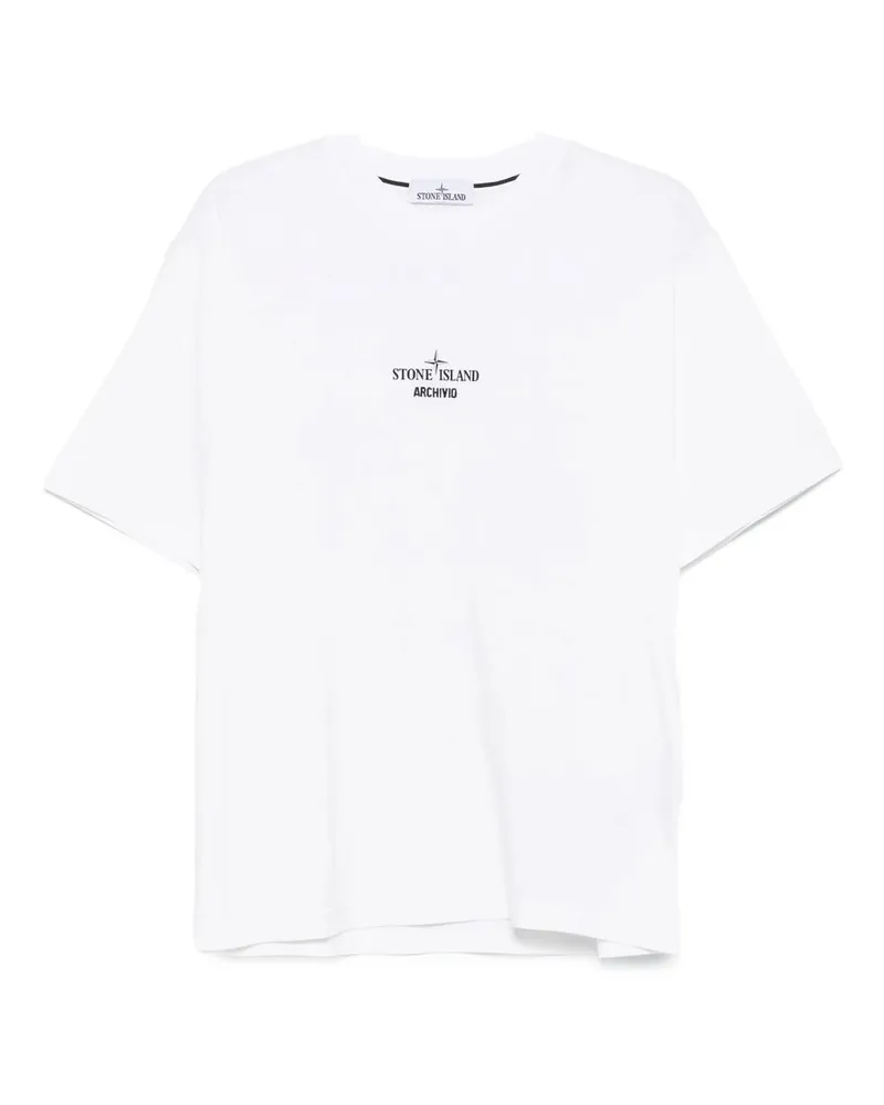 Stone Island T-shirt Weiß