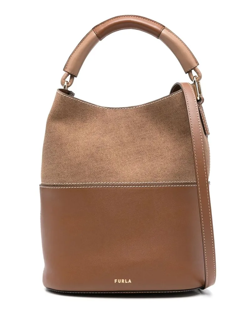 Furla Sfera s Bucket Bag 23 Braun
