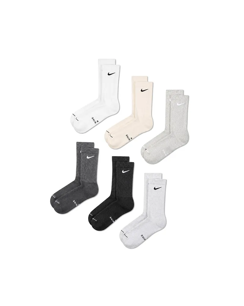 Nike Everyday Elevated Socks 6 Pack Hq8021.904 Mehrfarbig