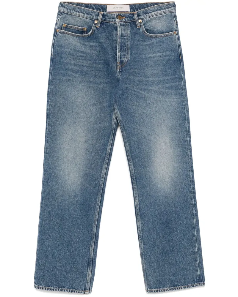 Golden Goose Golden M`s Pant Skate Blau