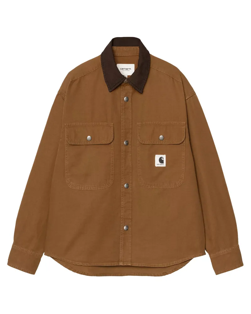 Carhartt WIP Prescott Shirt Jacket Braun