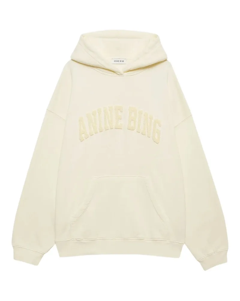 Anine Bing Harvey Sweatshirt  Washed Cream Gelb