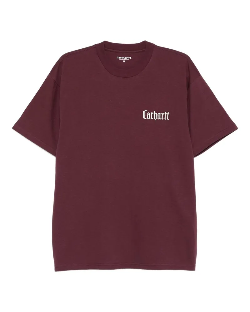 Carhartt WIP S Schooling T-shirt Rot