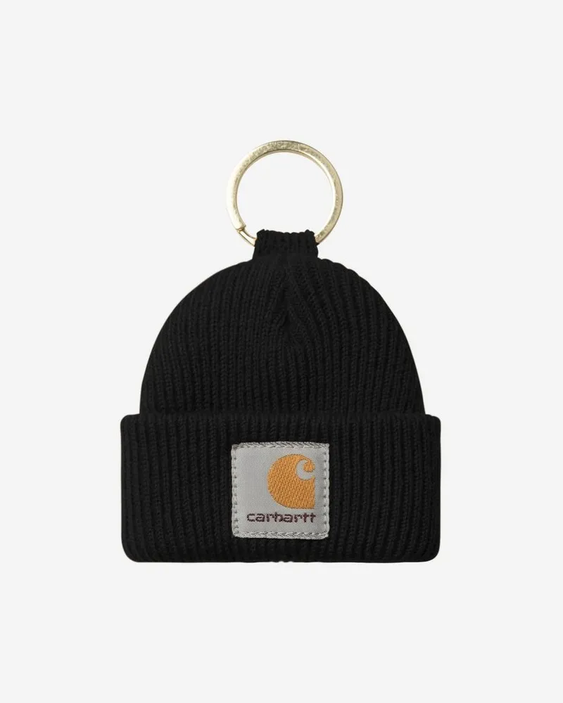 Carhartt WIP Mini Watch Hat Keychain Schwarz