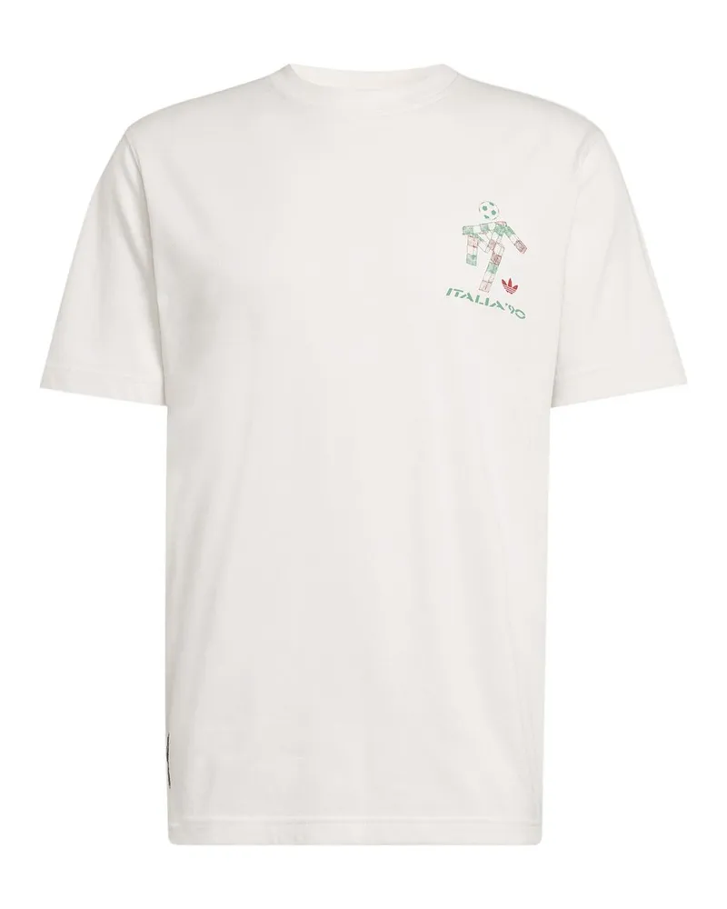 adidas Mascot Tee Bianco Weiß