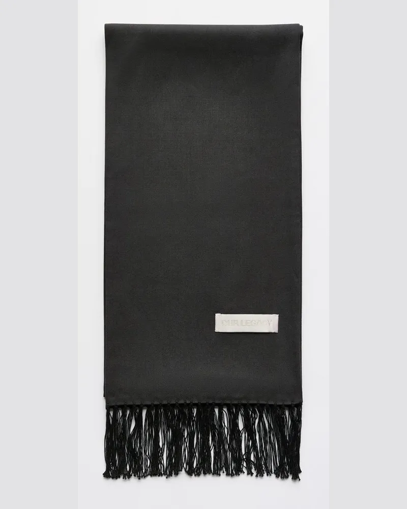 Our Legacy Suiting Scarf Schwarz