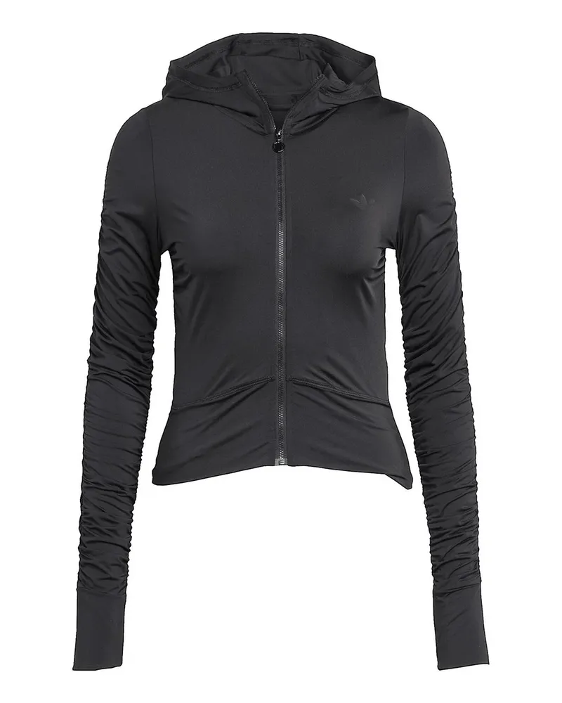 adidas Ruched Tracktop Schwarz