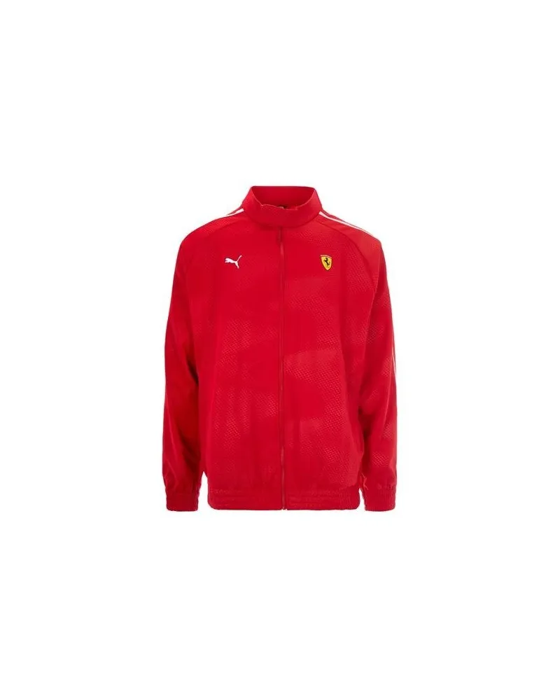 Puma Ferrari t7 Oversized Jkt Rot