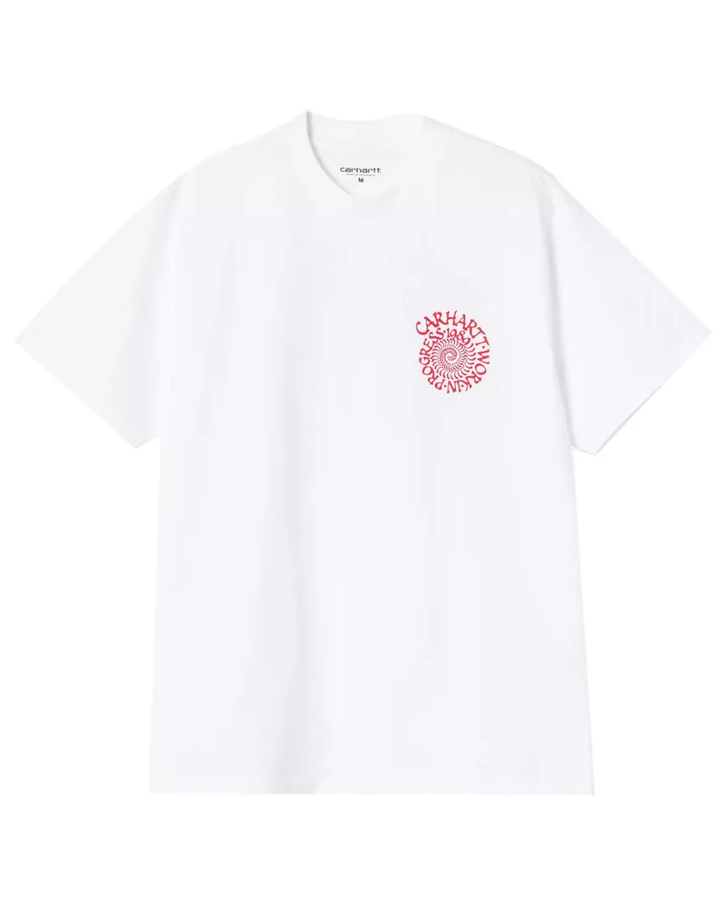 Carhartt WIP Spirals T-shirt Weiß