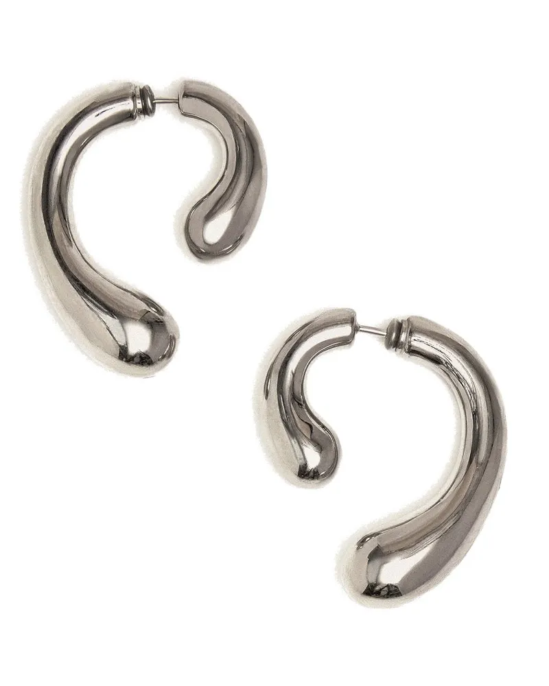 PANCONESI p Earrings Small Argento Orange