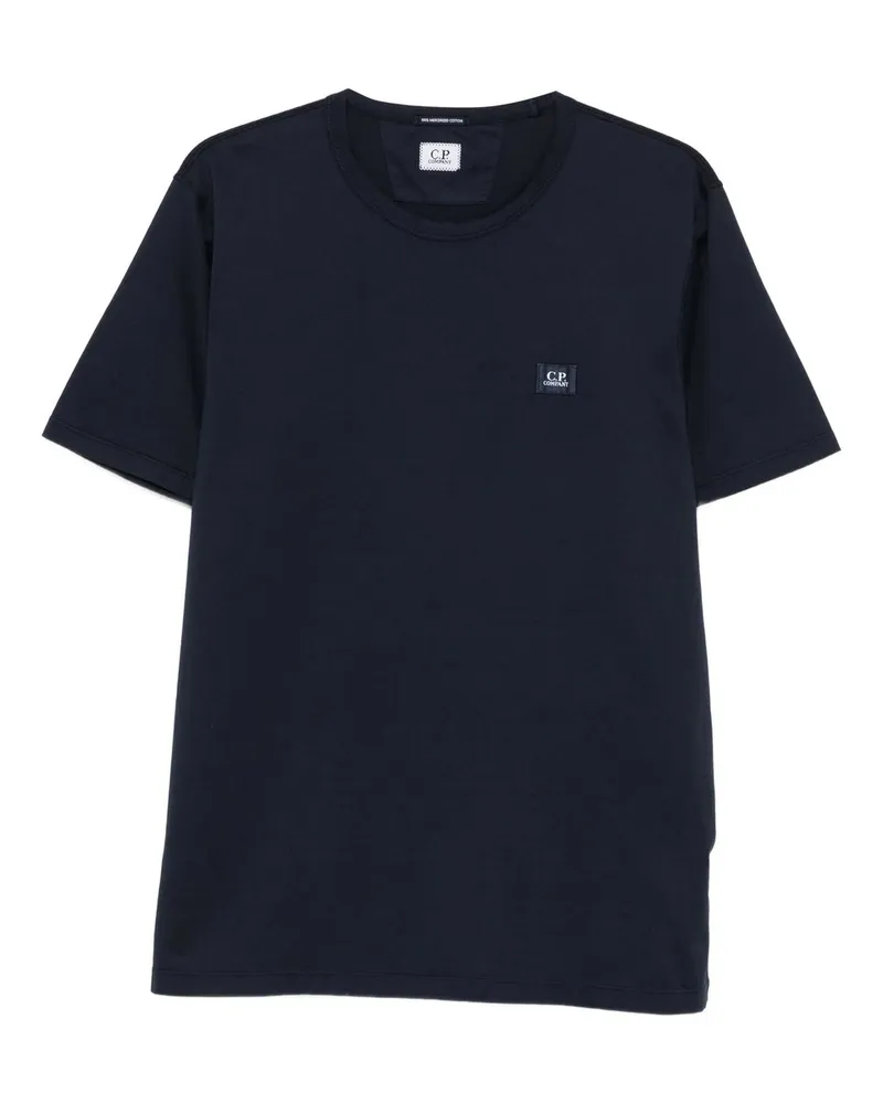 C.P. Company Tshirts Short Sleeve in Mercerized Light Jersey 70/2 Blau