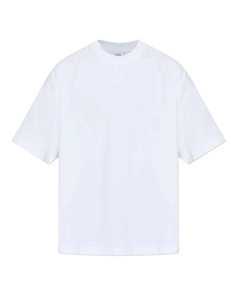 VETEMENTS Iconic Logo T-shirt Weiß