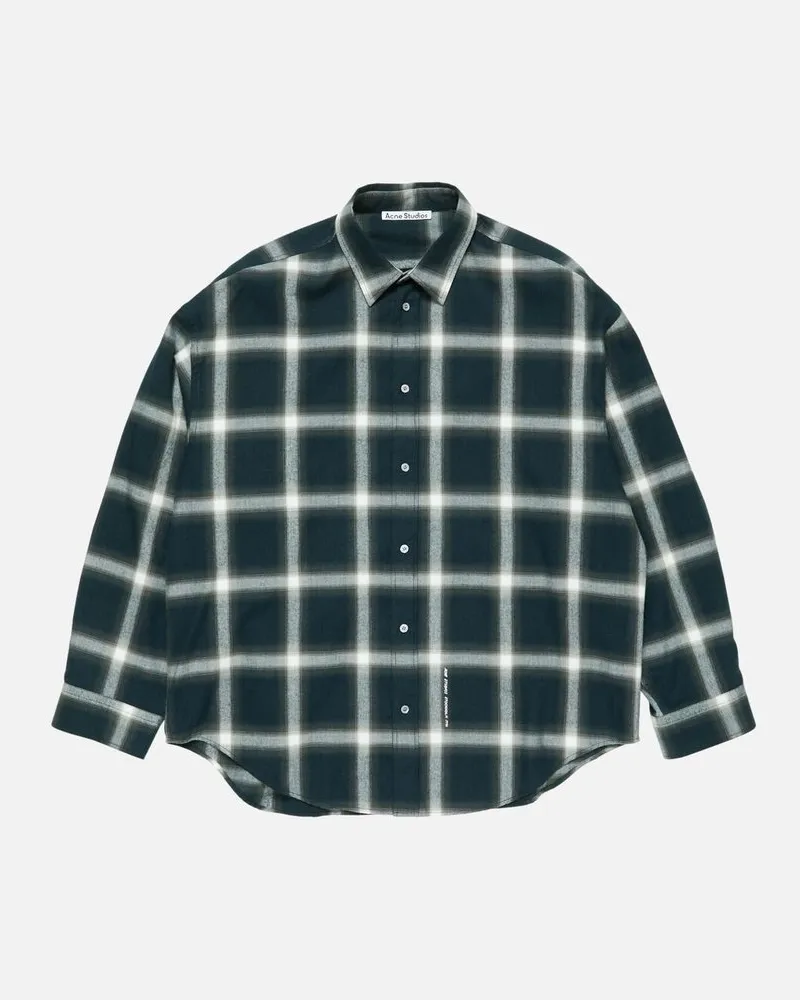 Acne Studios fn mn Shir000868 Blau