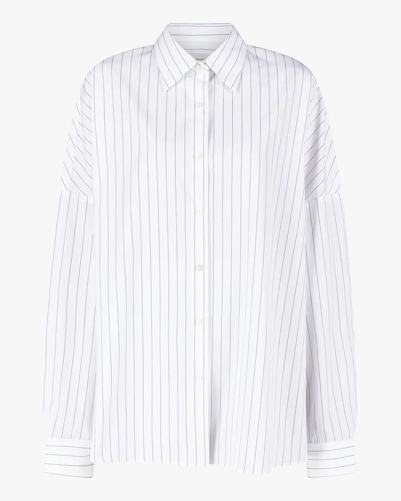 Dries van Noten 01040 Casia 2021 W.w.shirt Blau