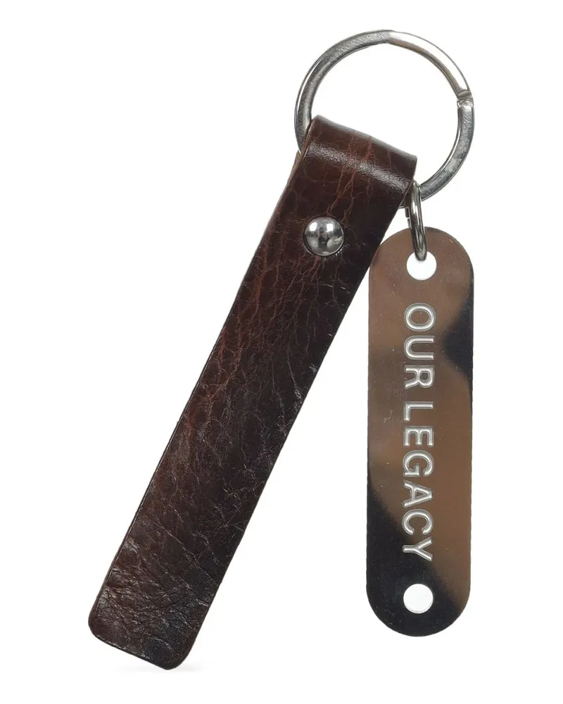 Our Legacy Ring Keyring Braun